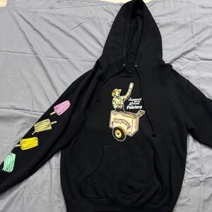 Men’s Black Graphic Hoodie